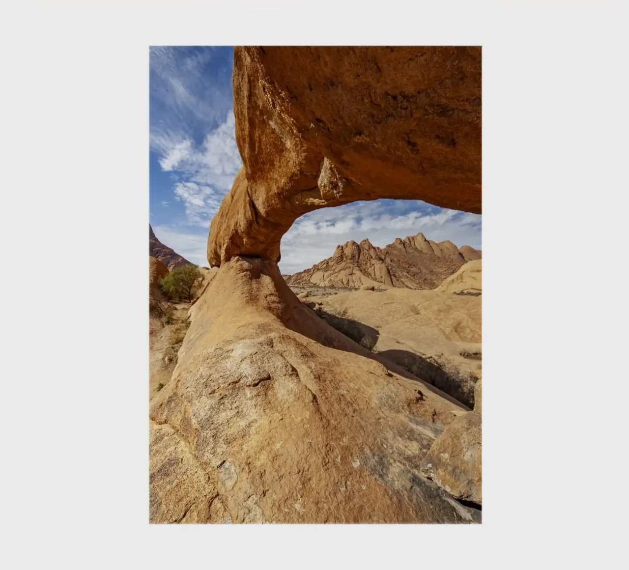 Felsboge n Spitzkoppe, Namibia diario da Reisefotografie - Bilder aus aller Welt