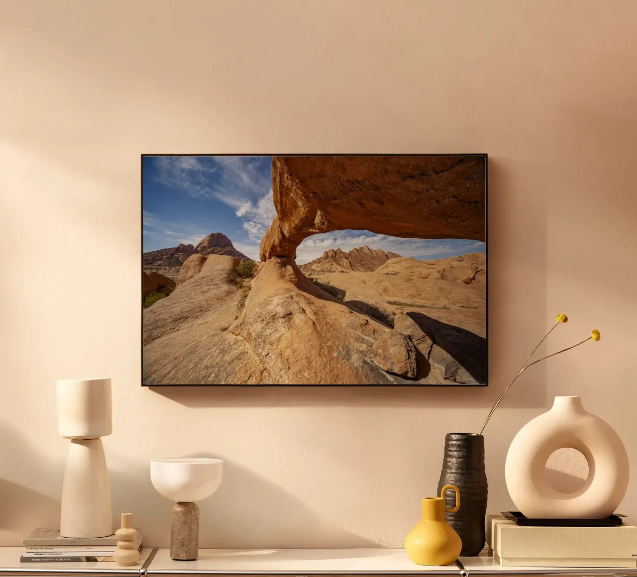 Felsboge n Spitzkoppe, Namibia alluminio dibond da Reisefotografie - Bilder aus aller Welt