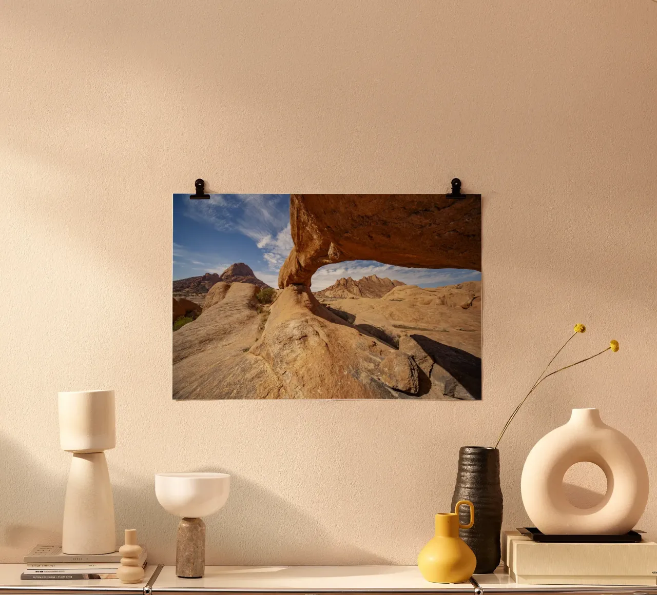 Felsboge n Spitzkoppe, Namibia carta hahnemühle da Reisefotografie - Bilder aus aller Welt
