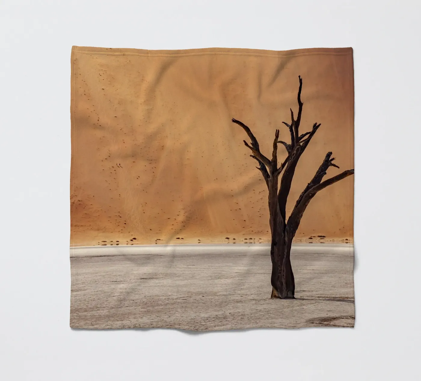 Deadvlei Namibia Fleecedecke von Reisefotografie - Bilder aus aller Welt