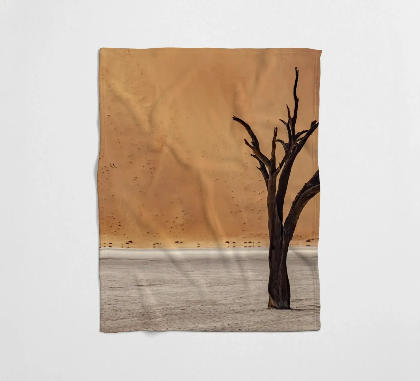 Deadvlei Namibia Fleecedecke von Reisefotografie - Bilder aus aller Welt