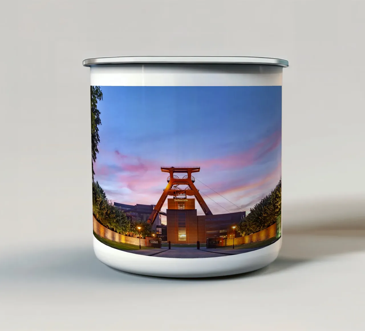 Zeche Zollverein tazza in smalto da Reisefotografie - Bilder aus aller Welt