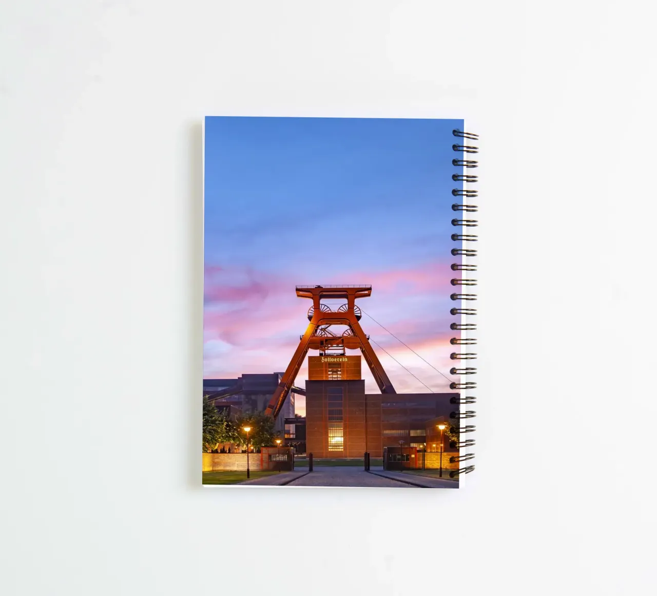 Zeche Zollverein notitieboek met spiraal van Reisefotografie - Bilder aus aller Welt