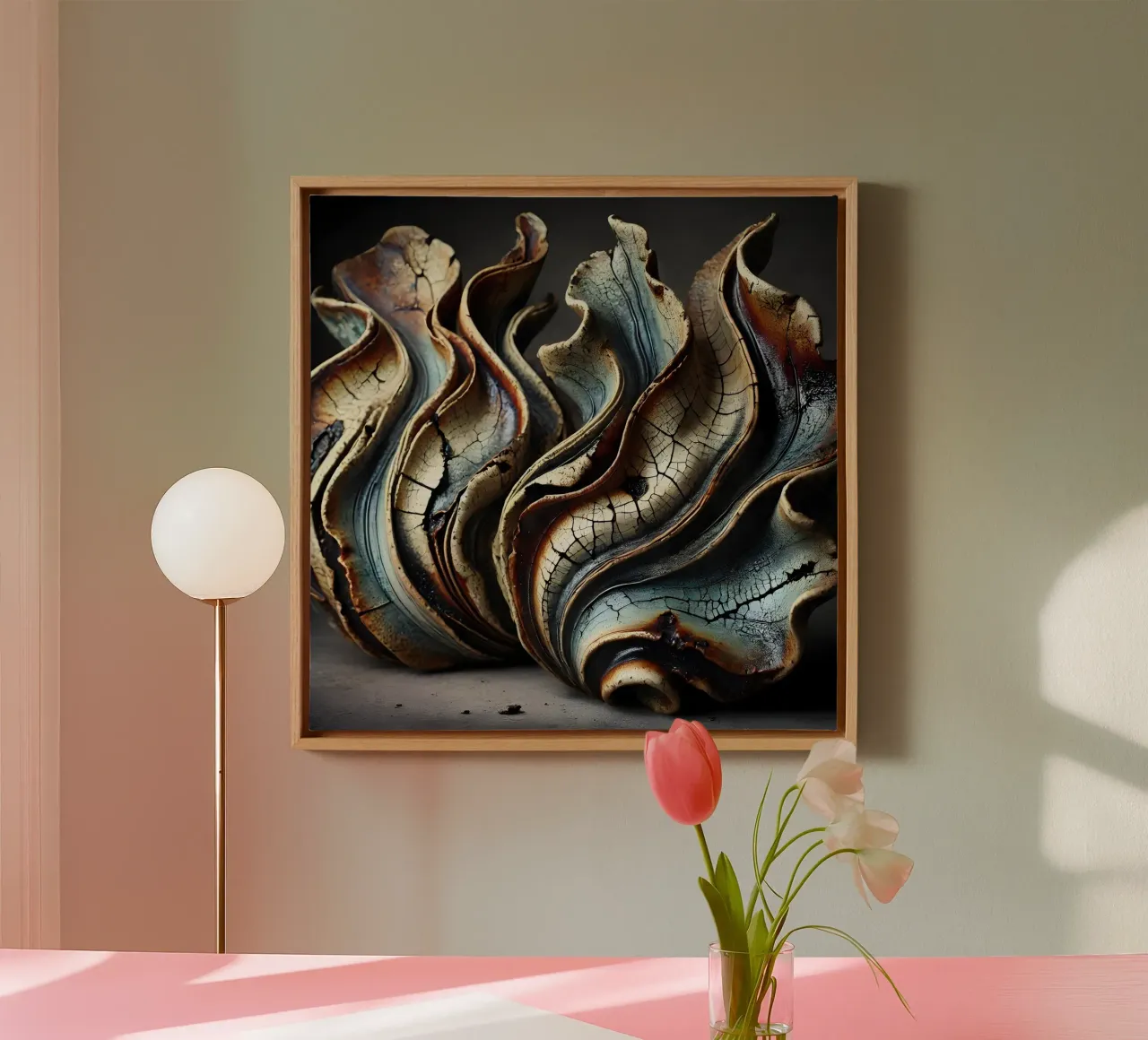 Ceramic sculptures - flowing design language canvas by scHio
