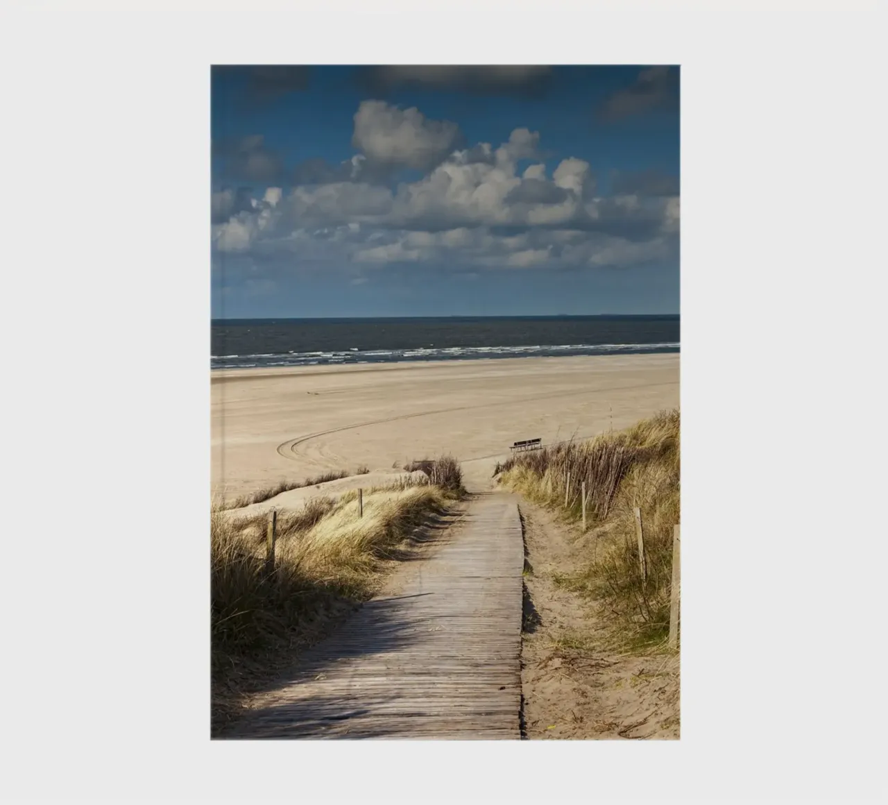 Strand auf Spiekeroog notebook by Reisefotografie - Bilder aus aller Welt