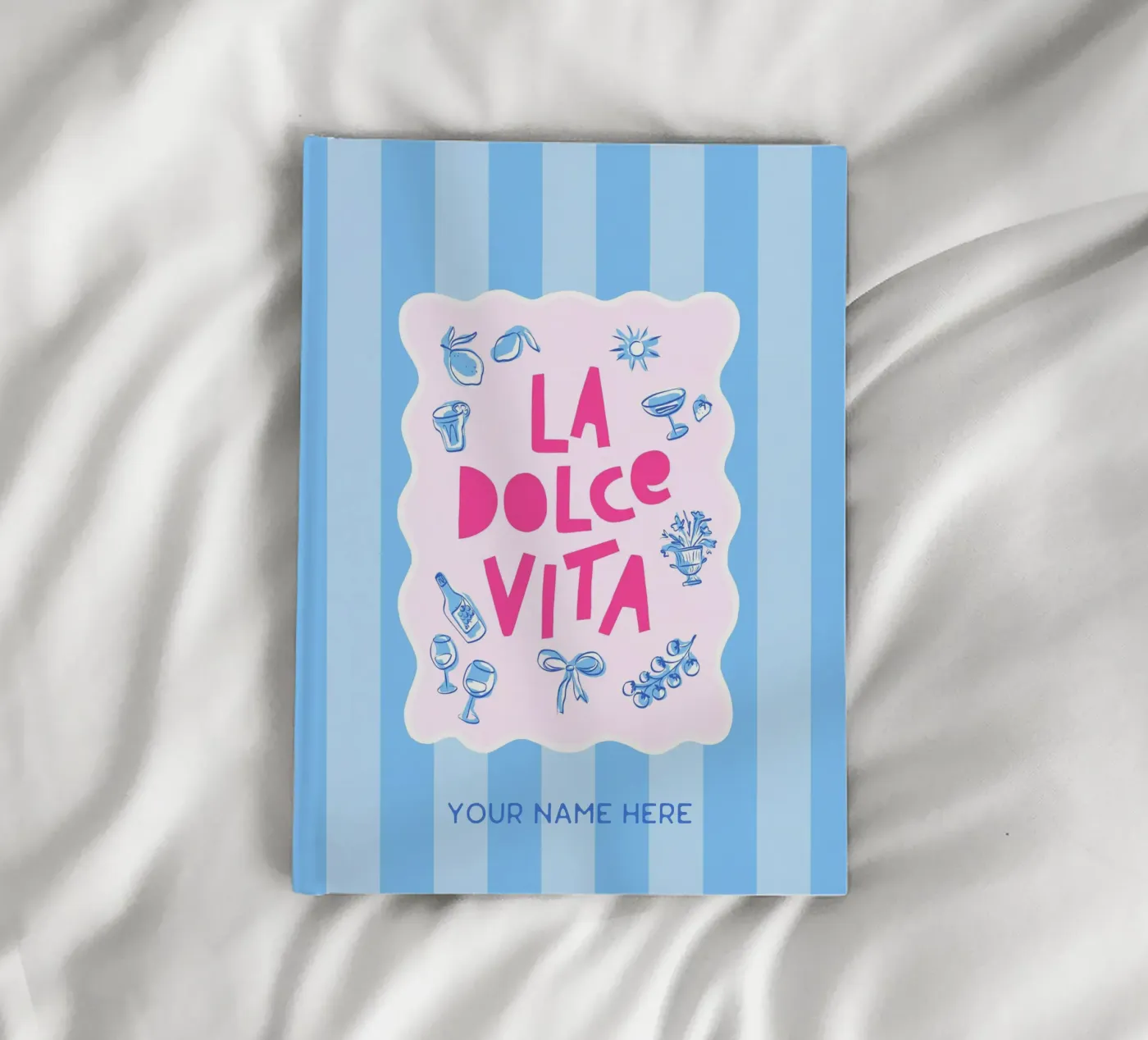 La Dolce Vita - L'estate preppy a righe quaderno da Dominique Vari Words