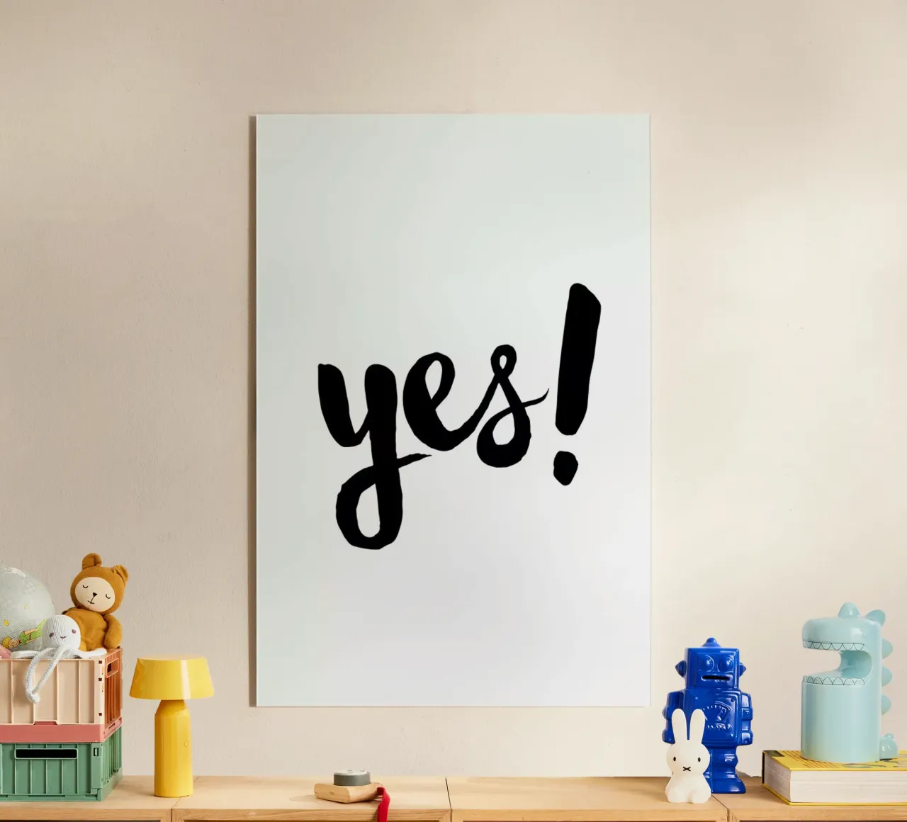 Yes plexiglass da Mottos by Sinan Saydik