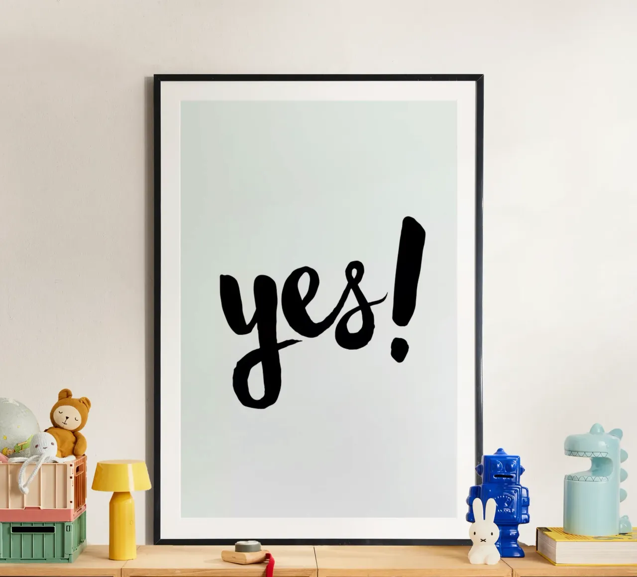 Yes poster da Mottos by Sinan Saydik