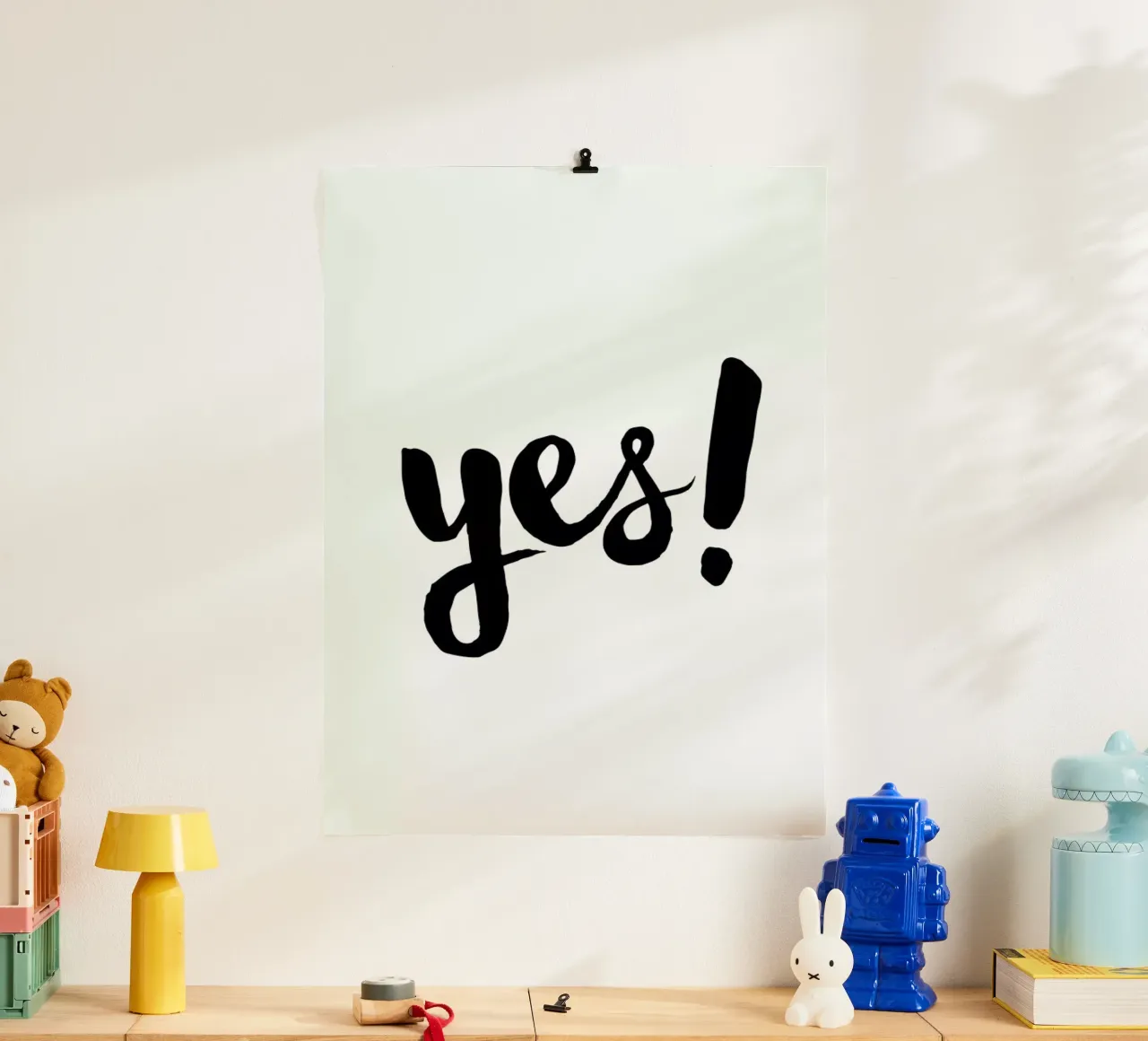 Yes poster da Mottos by Sinan Saydik