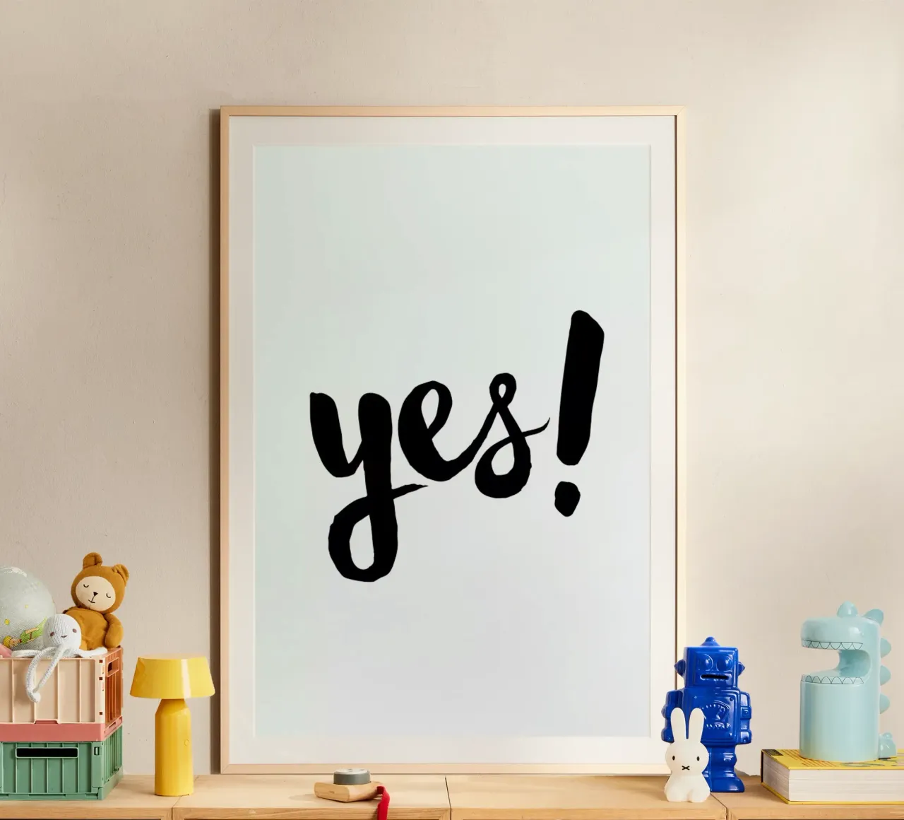 Yes poster da Mottos by Sinan Saydik