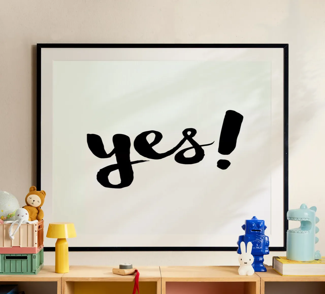 Yes poster da Mottos by Sinan Saydik