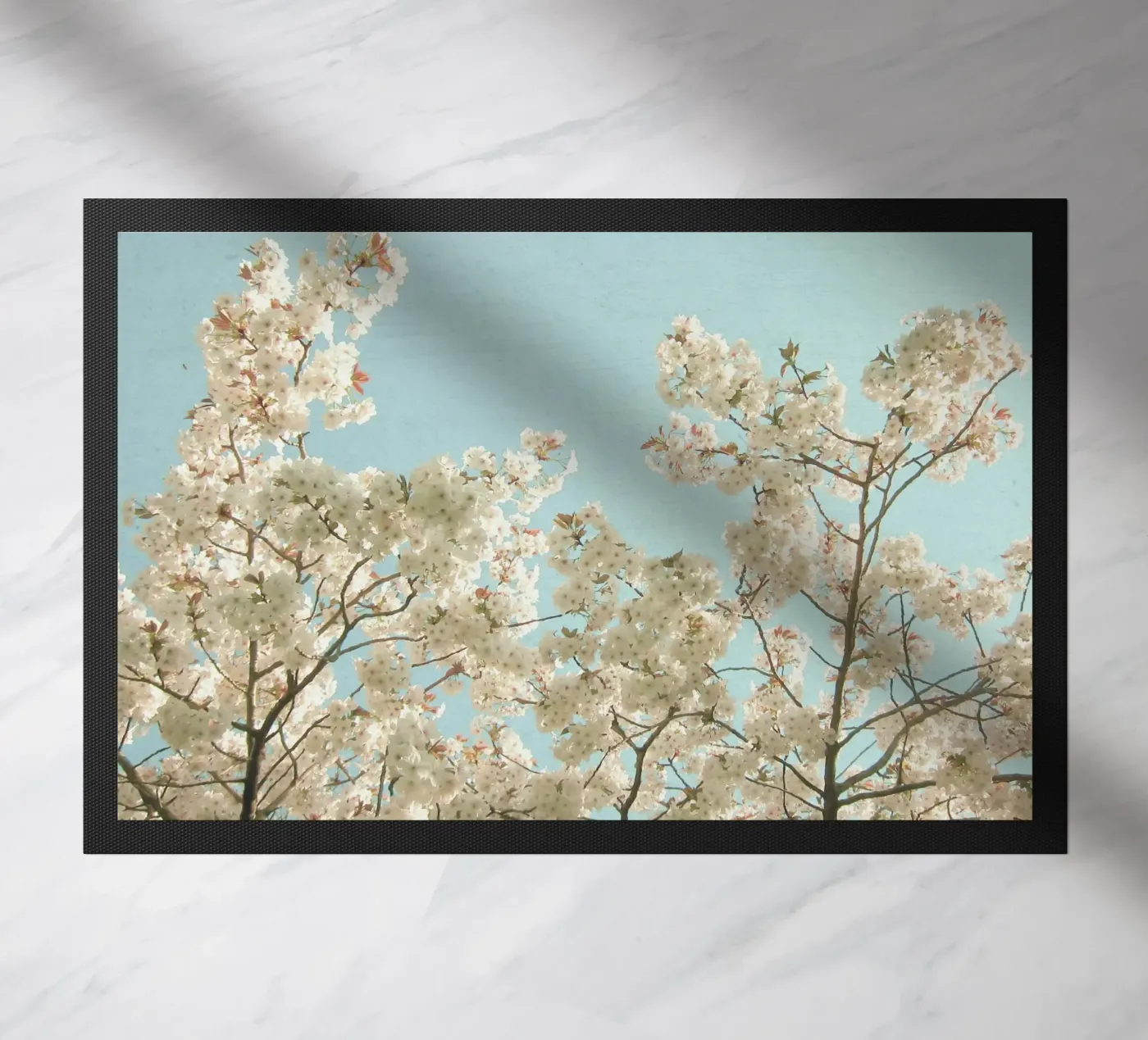 Spring Flowers doormat by Cassia Beck Photography