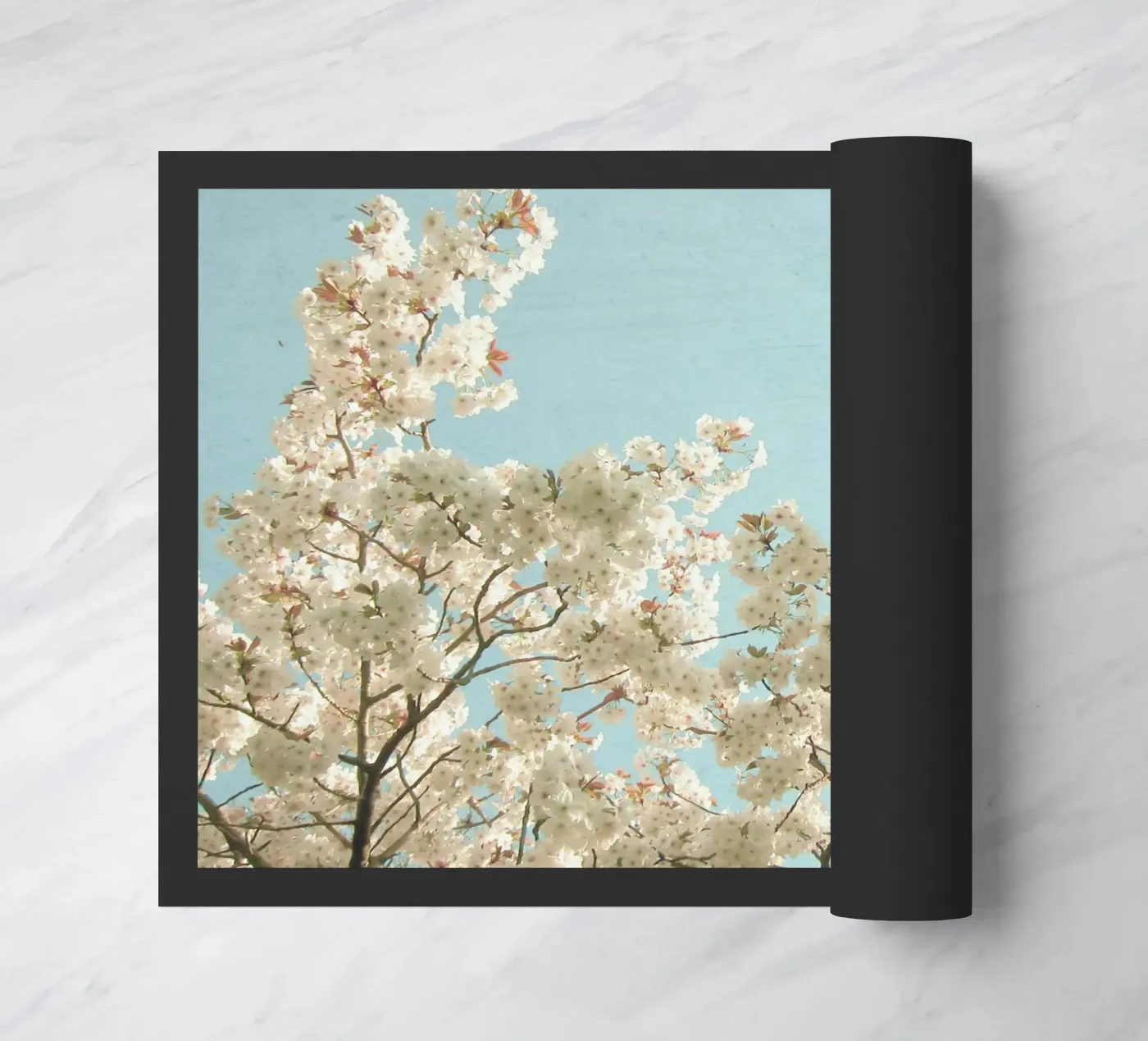 Spring Flowers doormat by Cassia Beck Photography