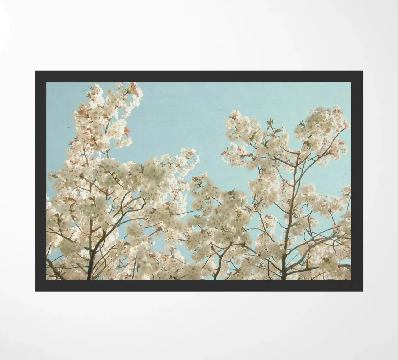 Spring Flowers doormat by Cassia Beck Photography