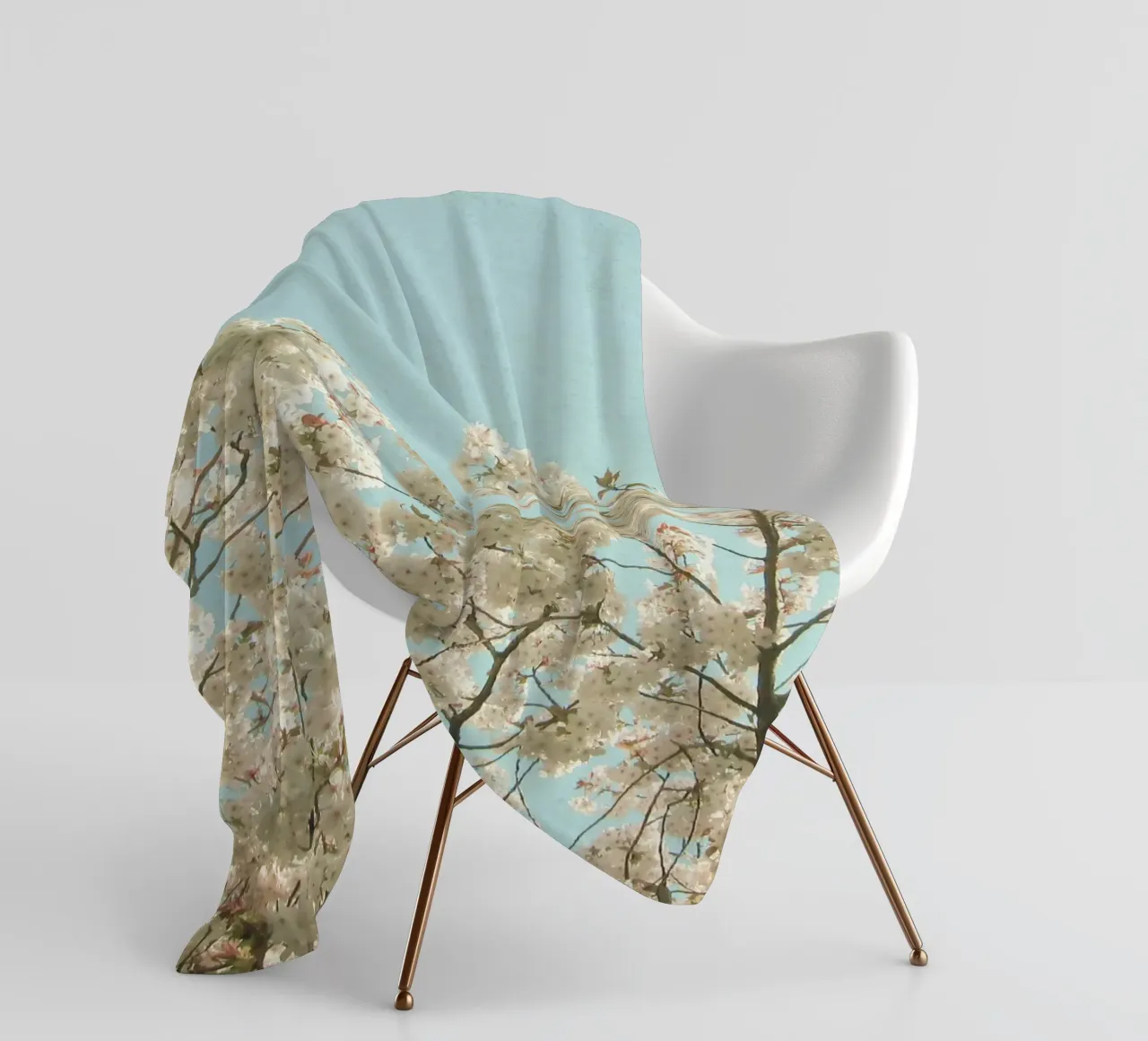 Spring Flowers fleece blanket by Cassia Beck Photography
