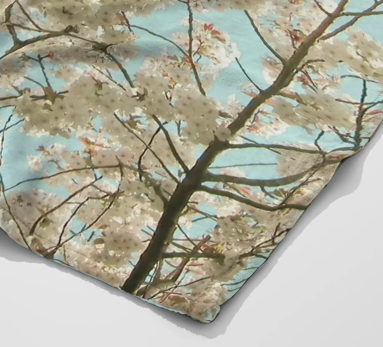 Spring Flowers fleece blanket by Cassia Beck Photography