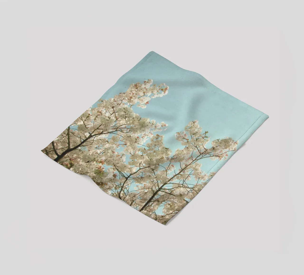 Spring Flowers fleece blanket by Cassia Beck Photography