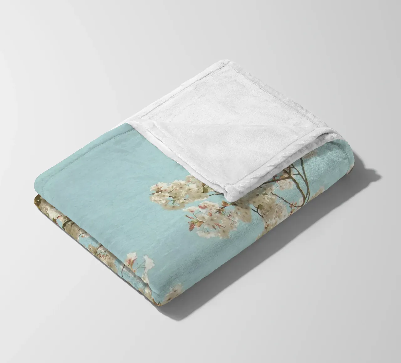 Spring Flowers fleece blanket by Cassia Beck Photography
