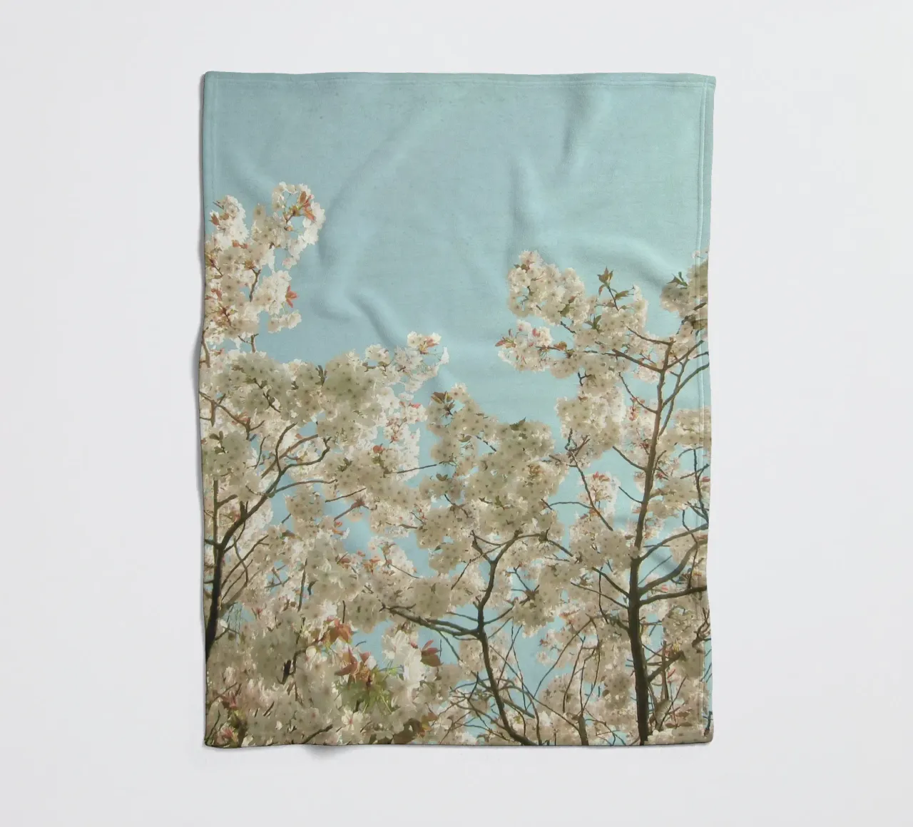 Spring Flowers fleece blanket by Cassia Beck Photography
