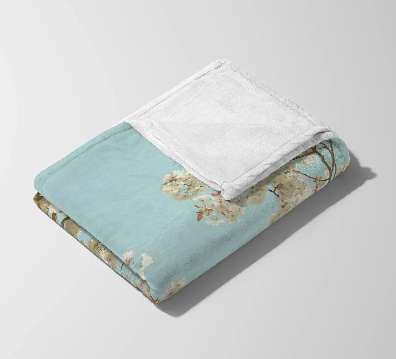 Spring Flowers fleece blanket by Cassia Beck Photography