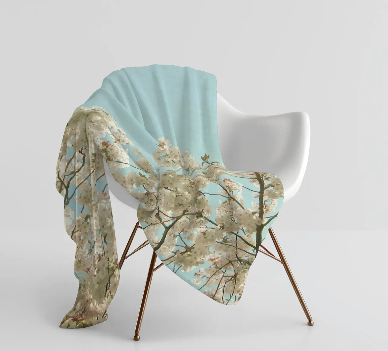 Spring Flowers fleece blanket by Cassia Beck Photography