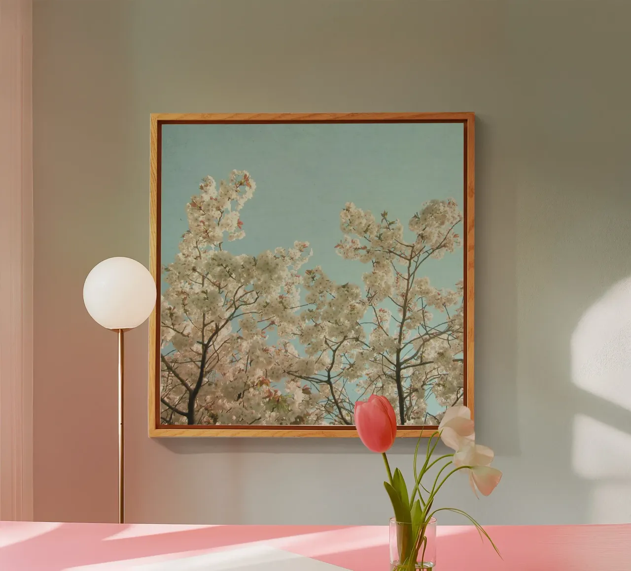 Spring Flowers acrylic glass by Cassia Beck Photography