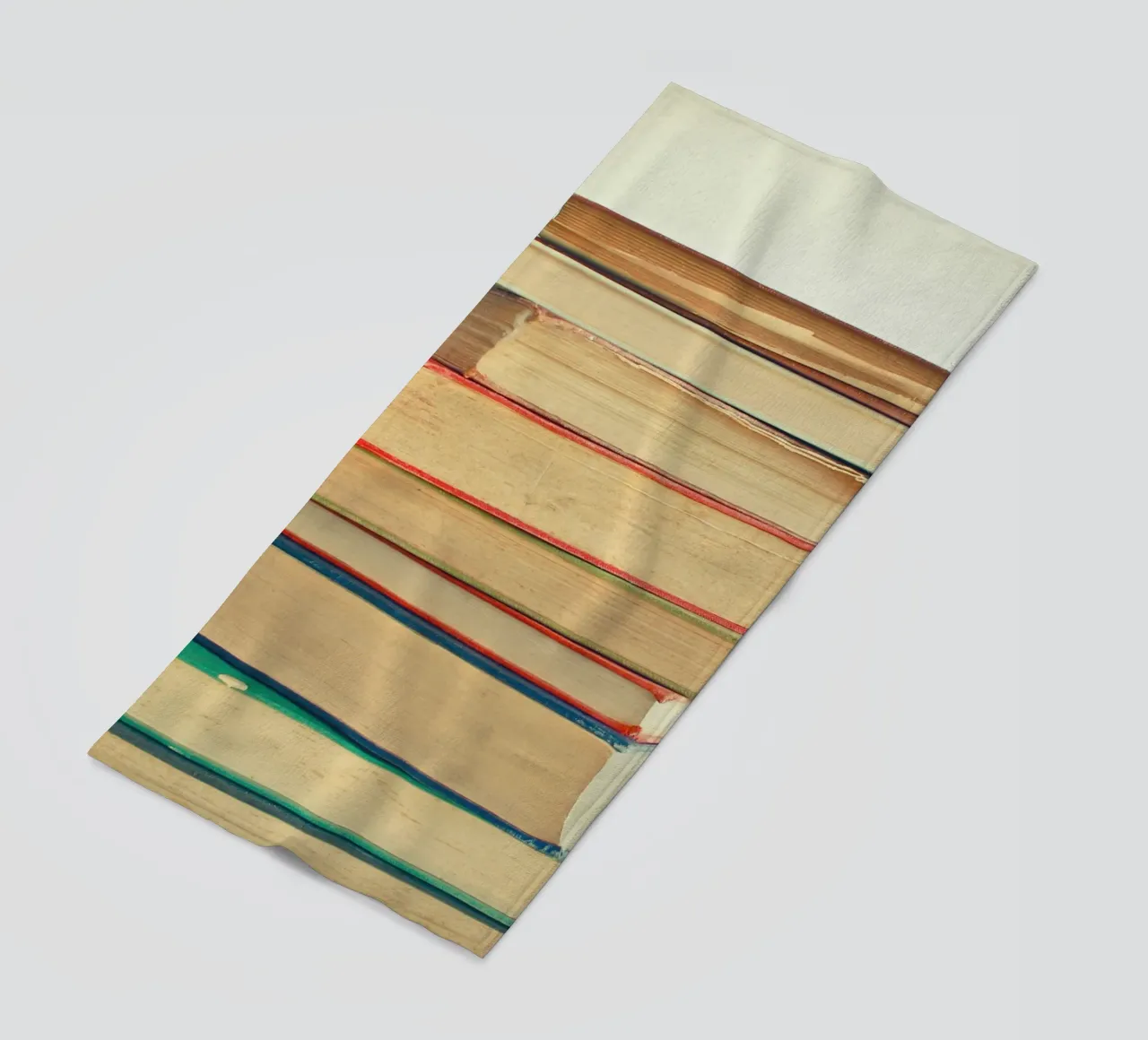 Stack of Books beach towel by Cassia Beck Photography