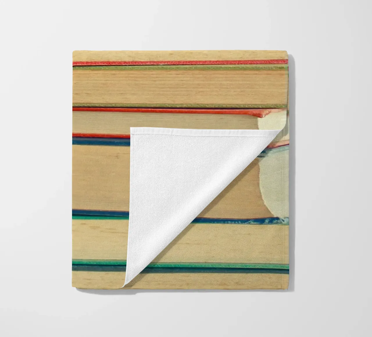 Stack of Books beach towel by Cassia Beck Photography