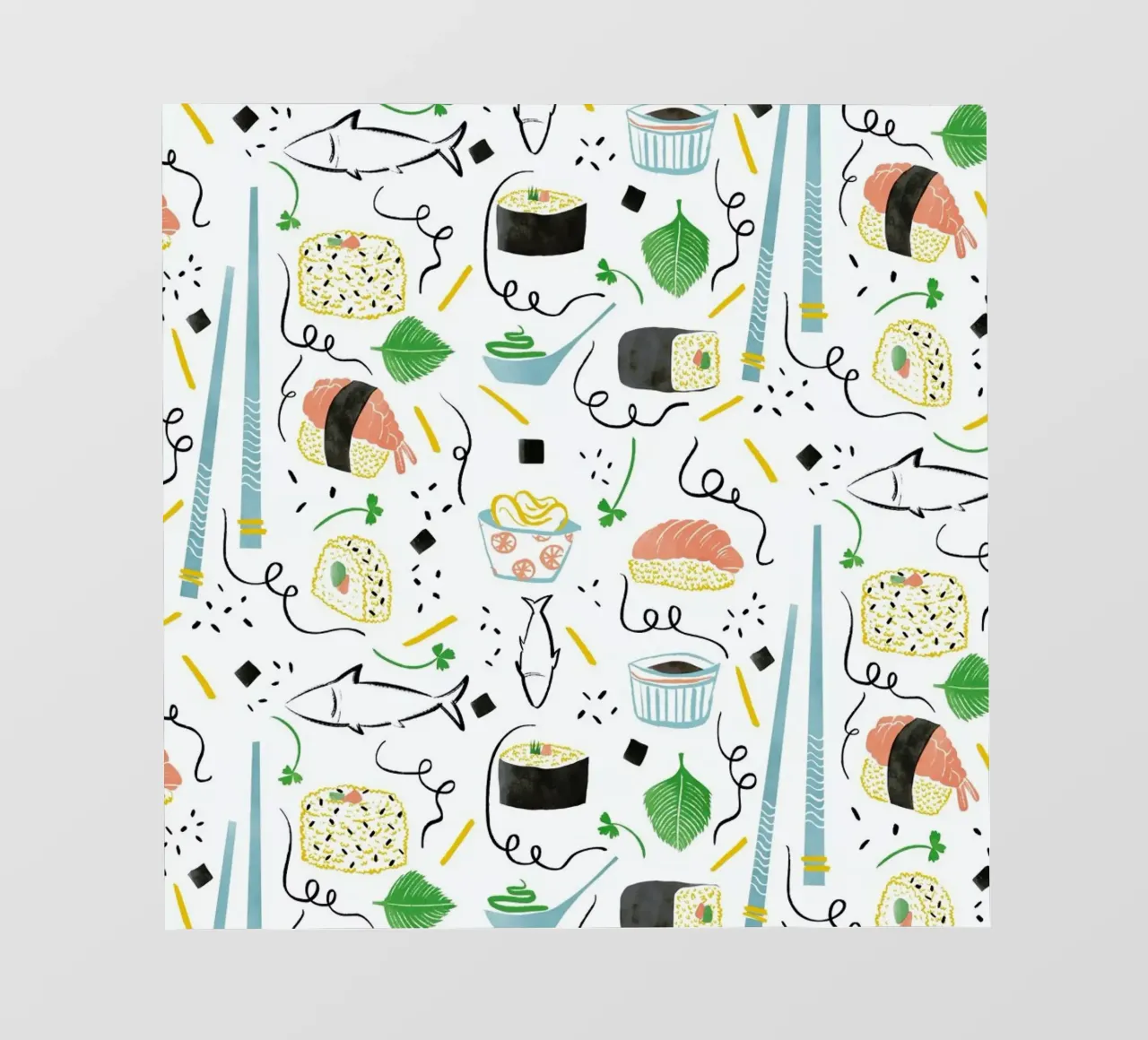 Sushi telo in pvc da Moira Scicluna Zahra