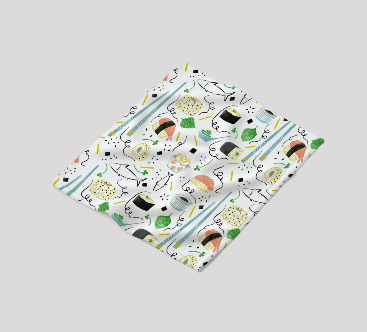 Sushi coperta in pile da Moira Scicluna Zahra