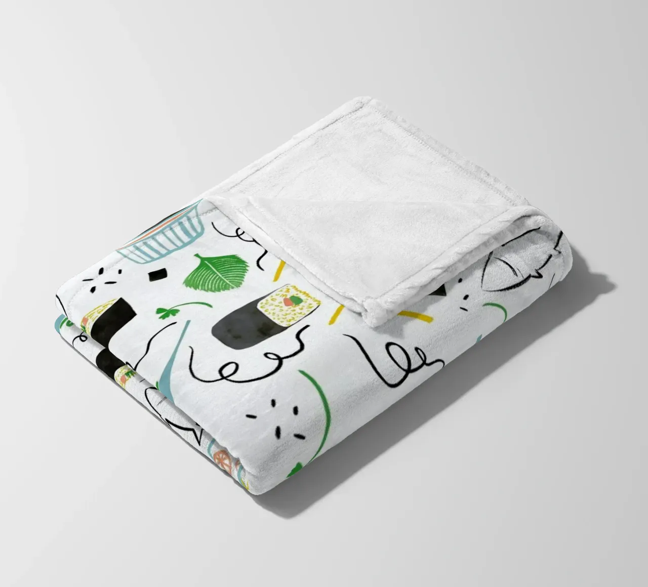 Sushi coperta in pile da Moira Scicluna Zahra