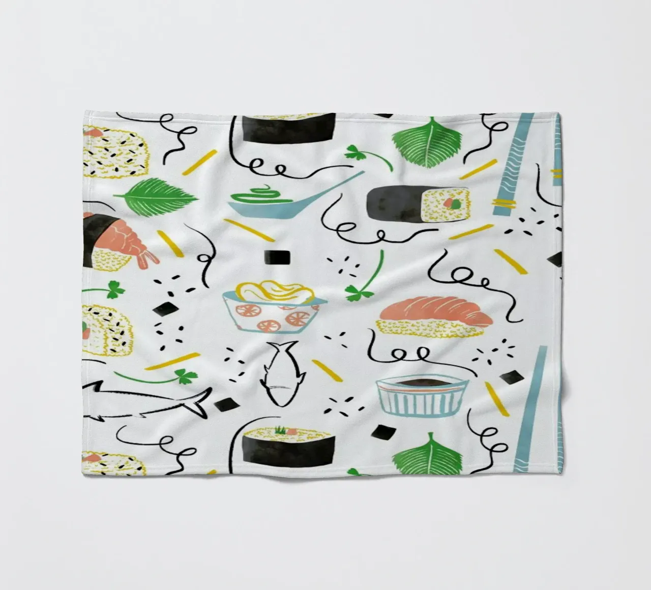 Sushi coperta in pile da Moira Scicluna Zahra