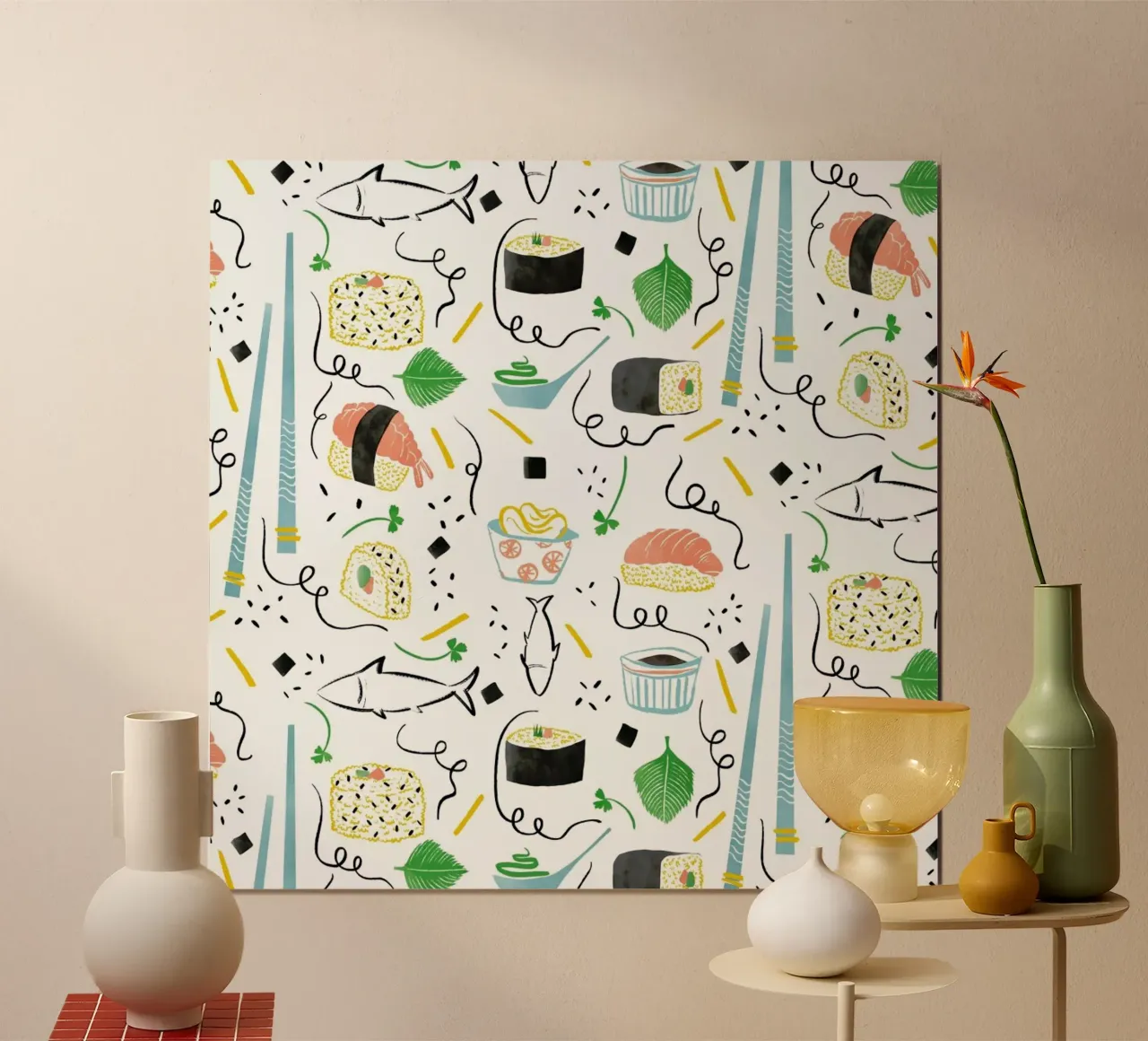 Sushi carta hahnemühle da Moira Scicluna Zahra