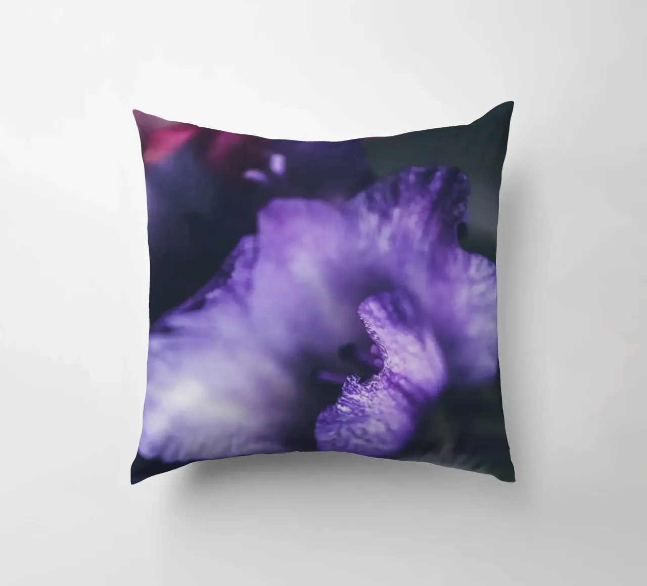 Lila Flower cuscino da Flo Klein