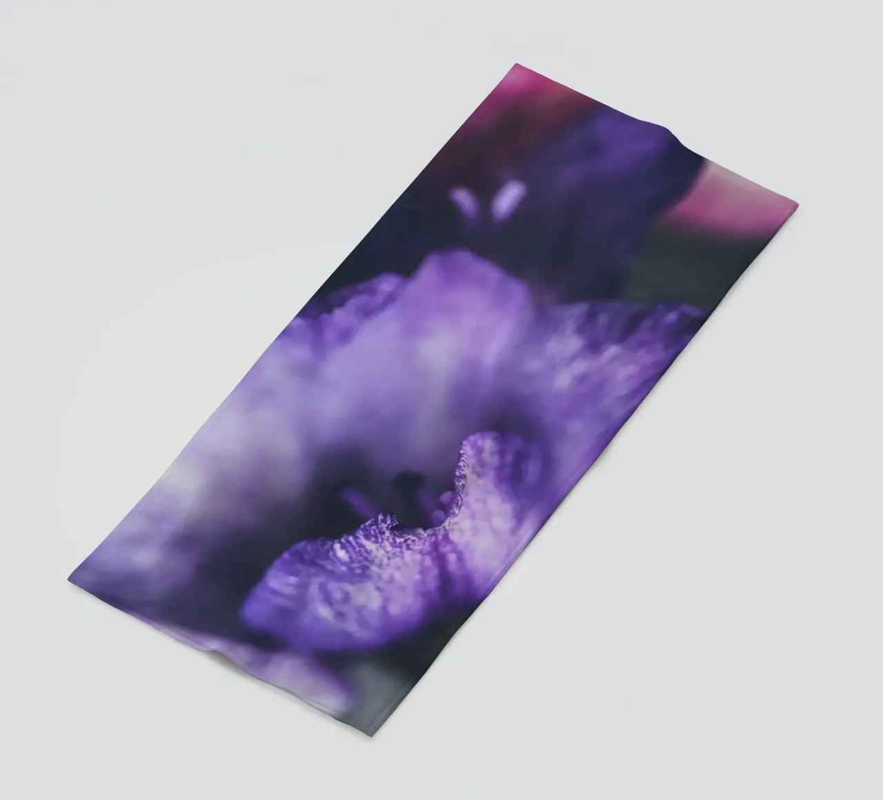 Lila Flower telo mare da Flo Klein