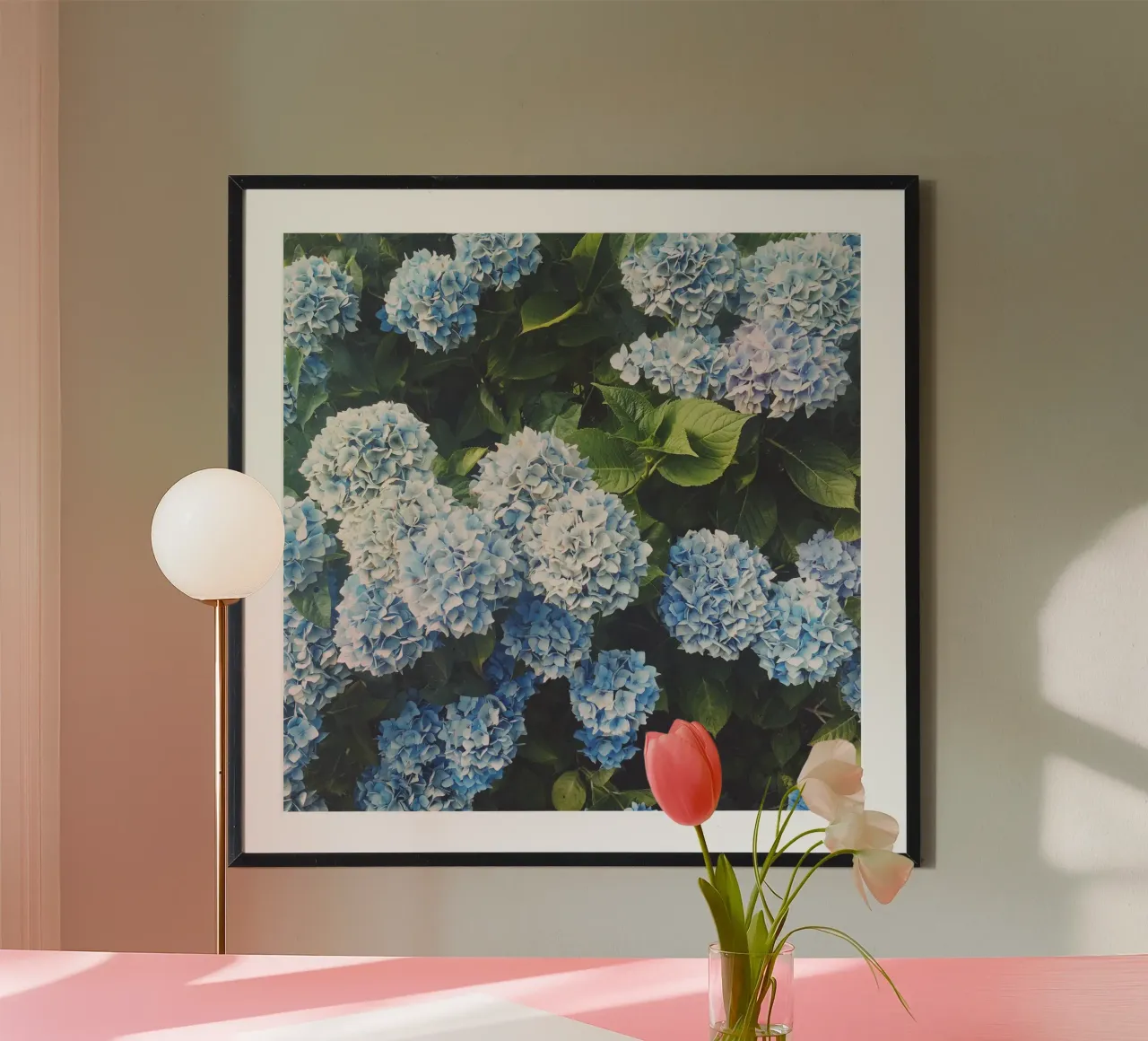 Blue Hydrangea poster by Cassia Beck Photography