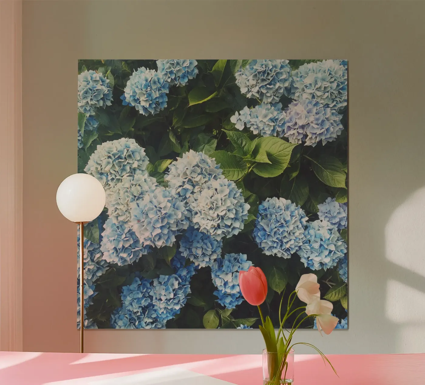Blue Hydrangea poster by Cassia Beck Photography