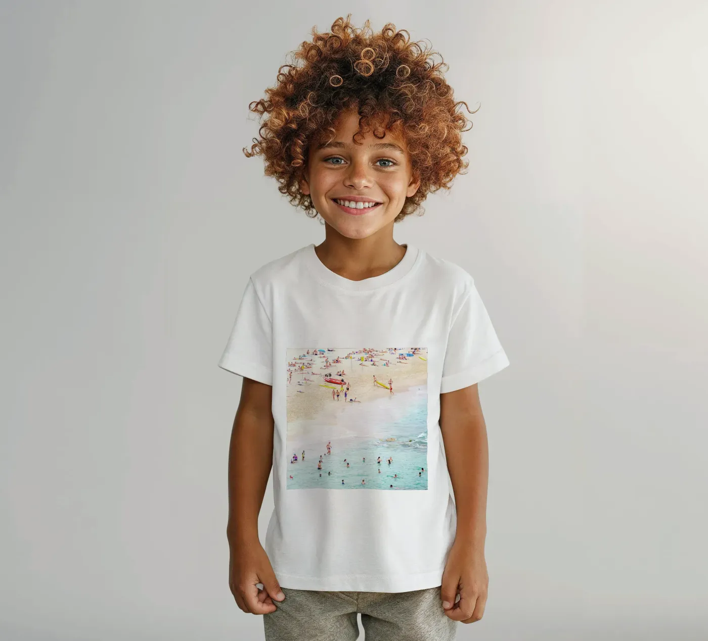 Beach t-shirt bambini da Charlotte Curd