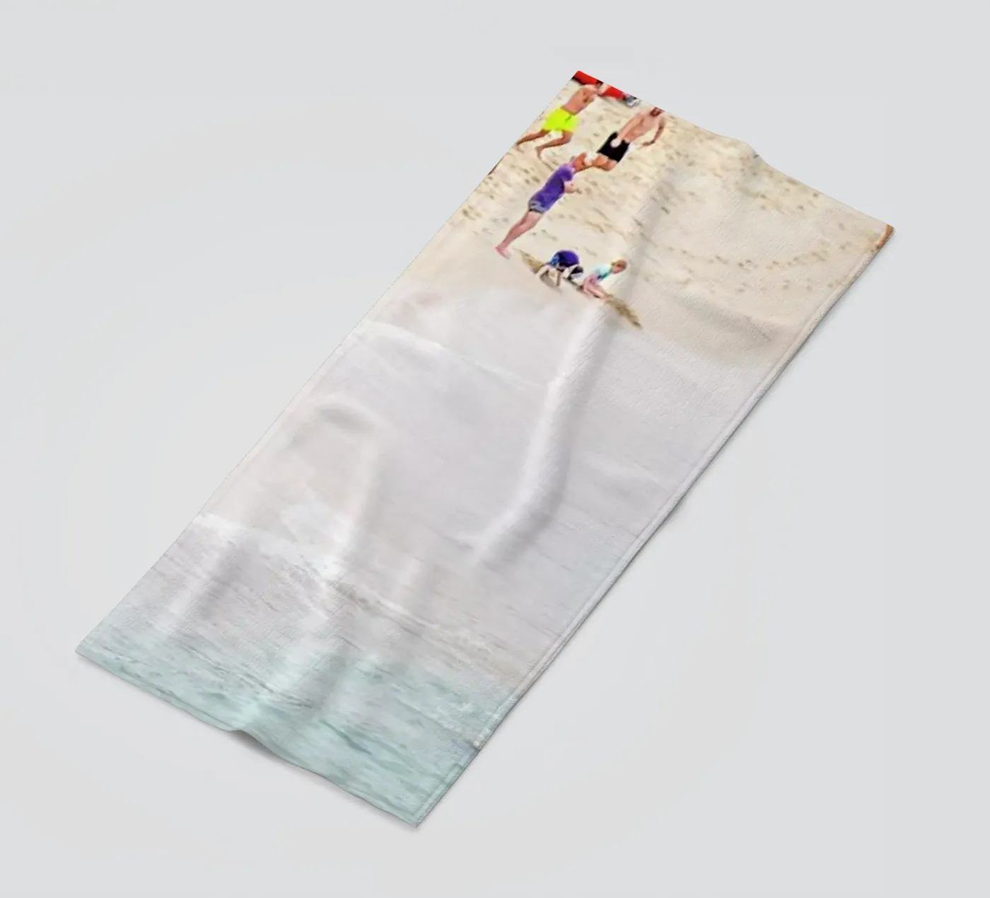 Beach beach towel by Charlotte Curd