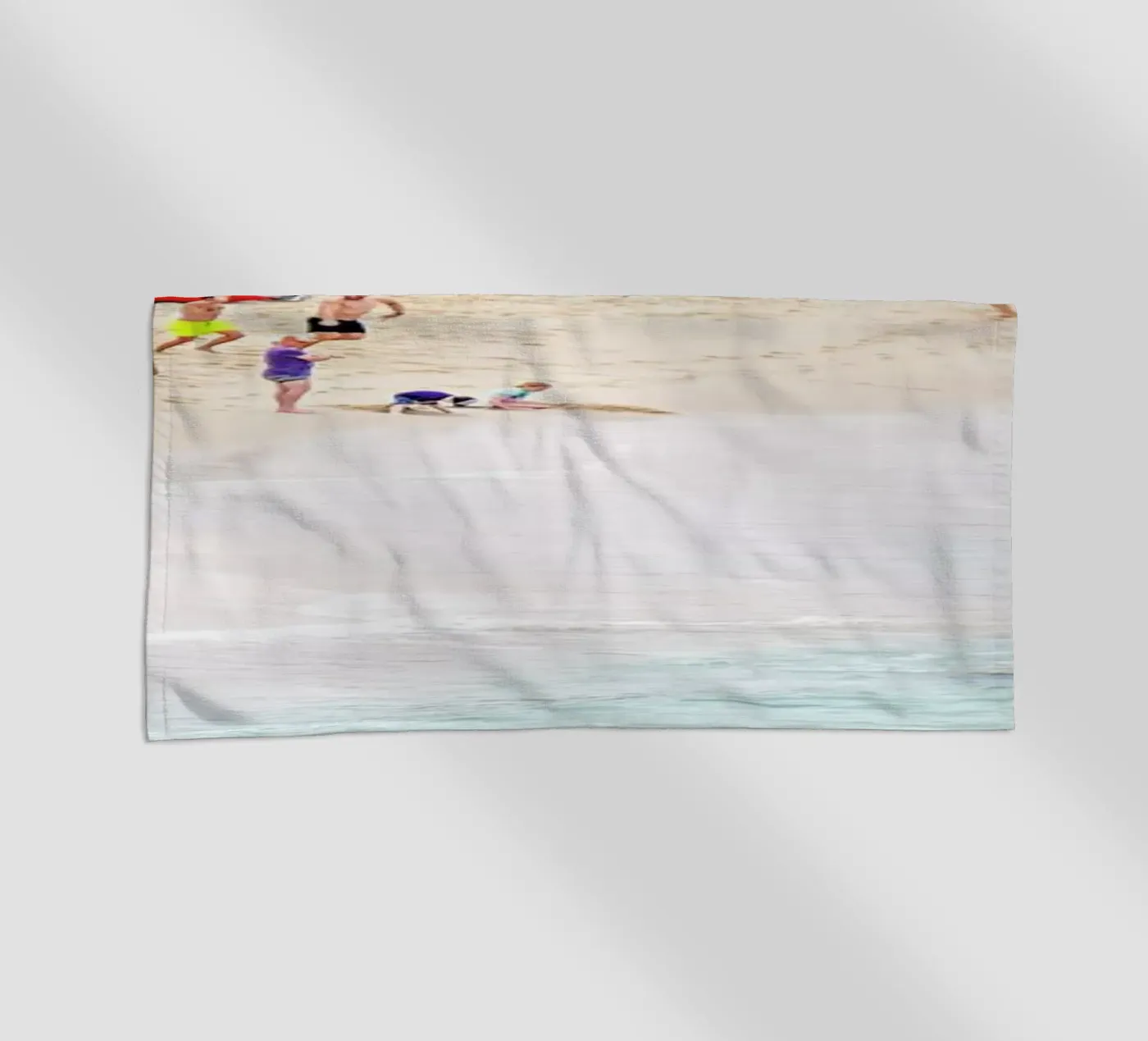 Beach beach towel by Charlotte Curd