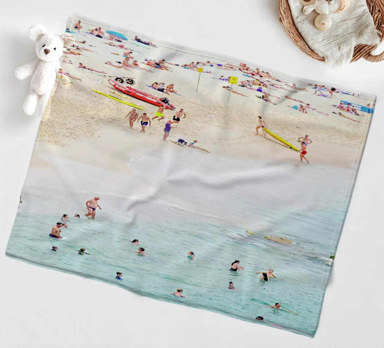Beach Fleecedecke von Charlotte Curd