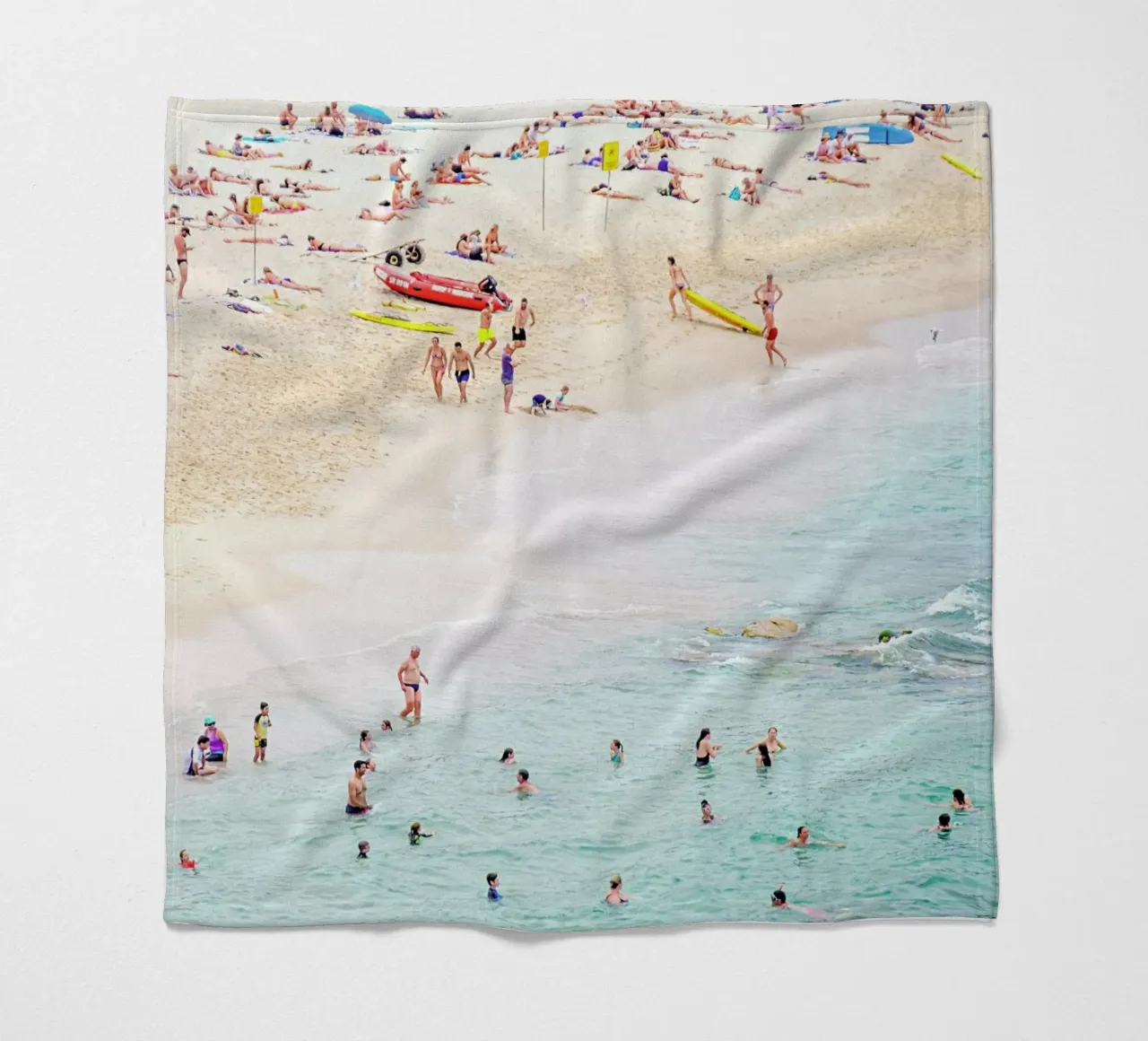 Beach Fleecedecke von Charlotte Curd
