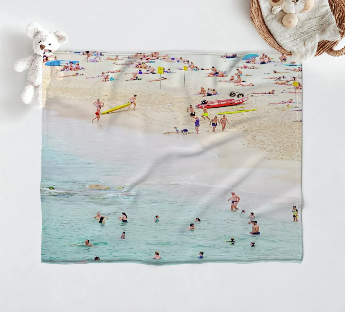 Beach Fleecedecke von Charlotte Curd