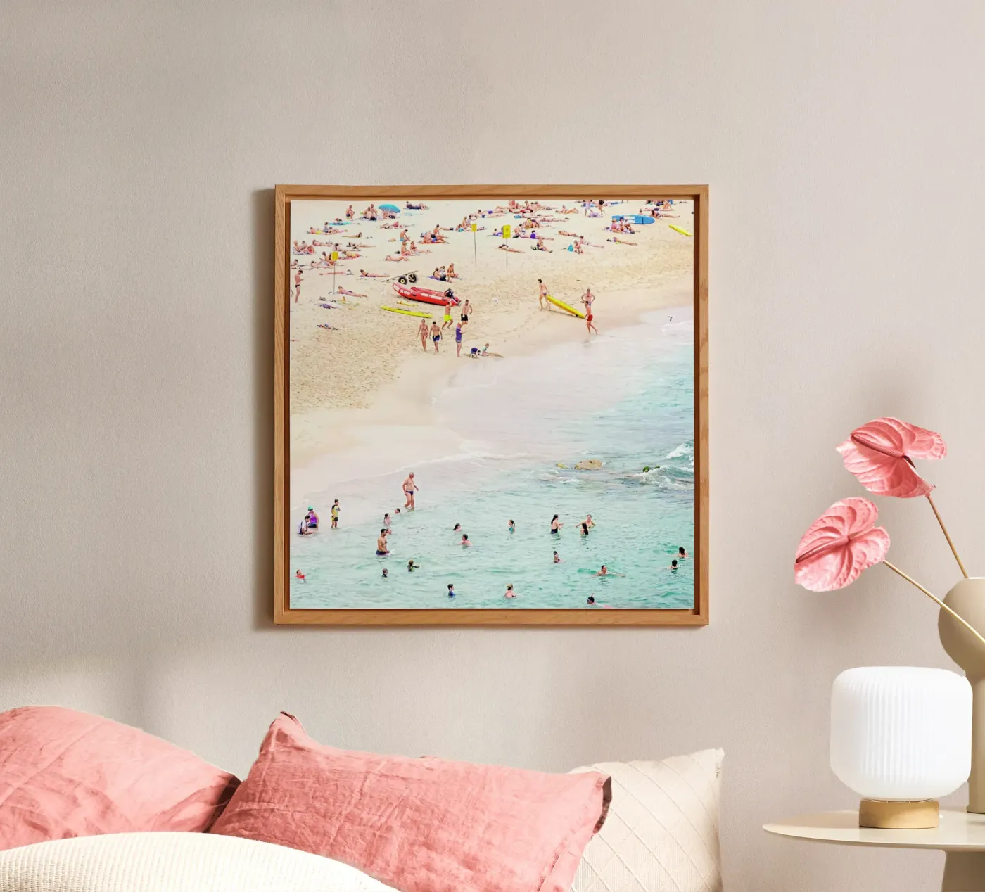 Beach forex plate by Charlotte Curd