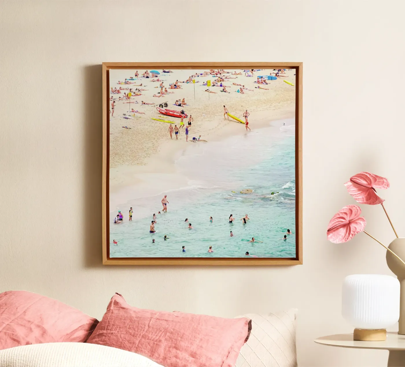 Beach tela da Charlotte Curd