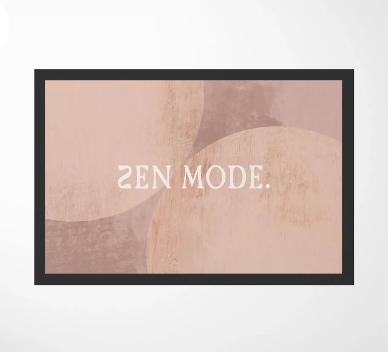 Zen Mode doormat by treechild