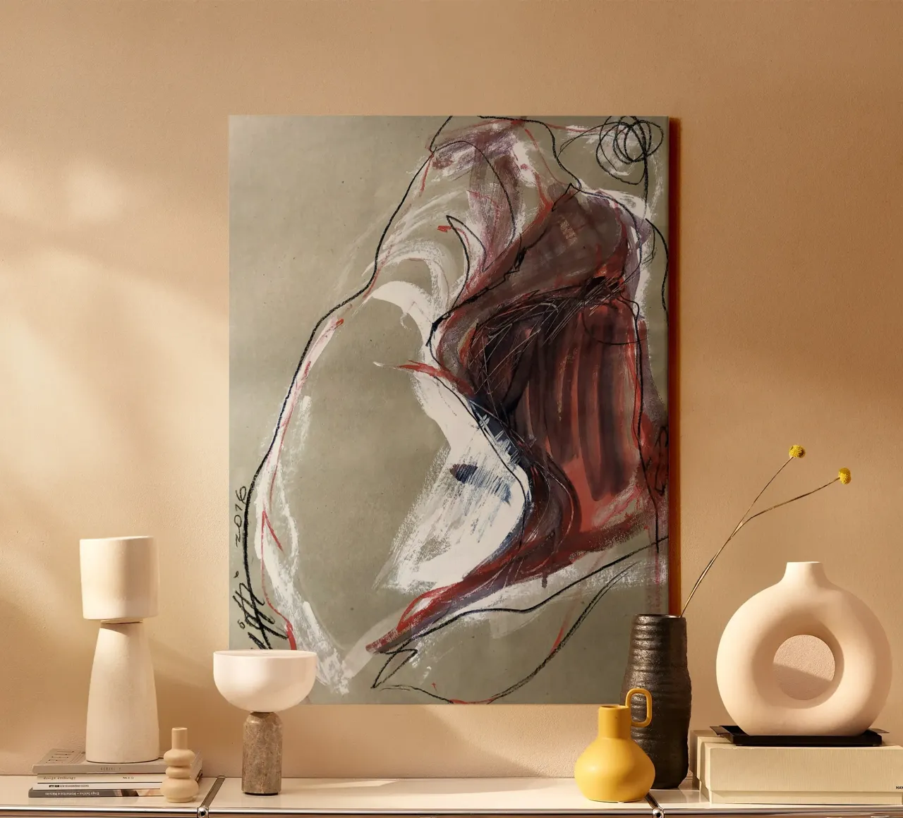 Kollektion für Frauen.10 Leinwand von mariottiart