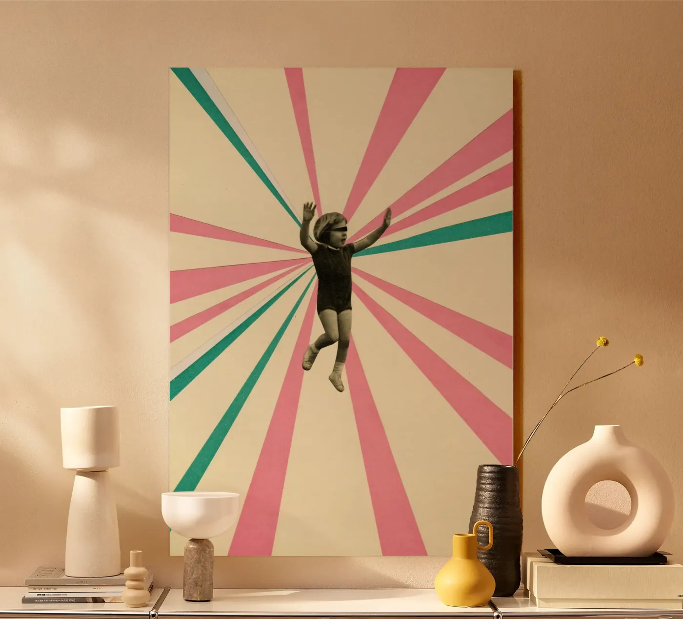 Play alluminio dibond da Cassia Beck Collage