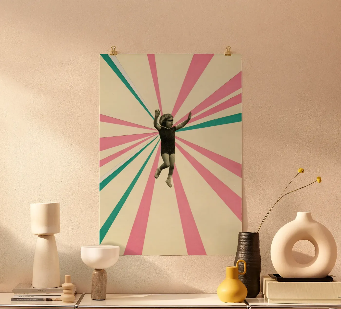 Gioco poster da Cassia Beck Collage