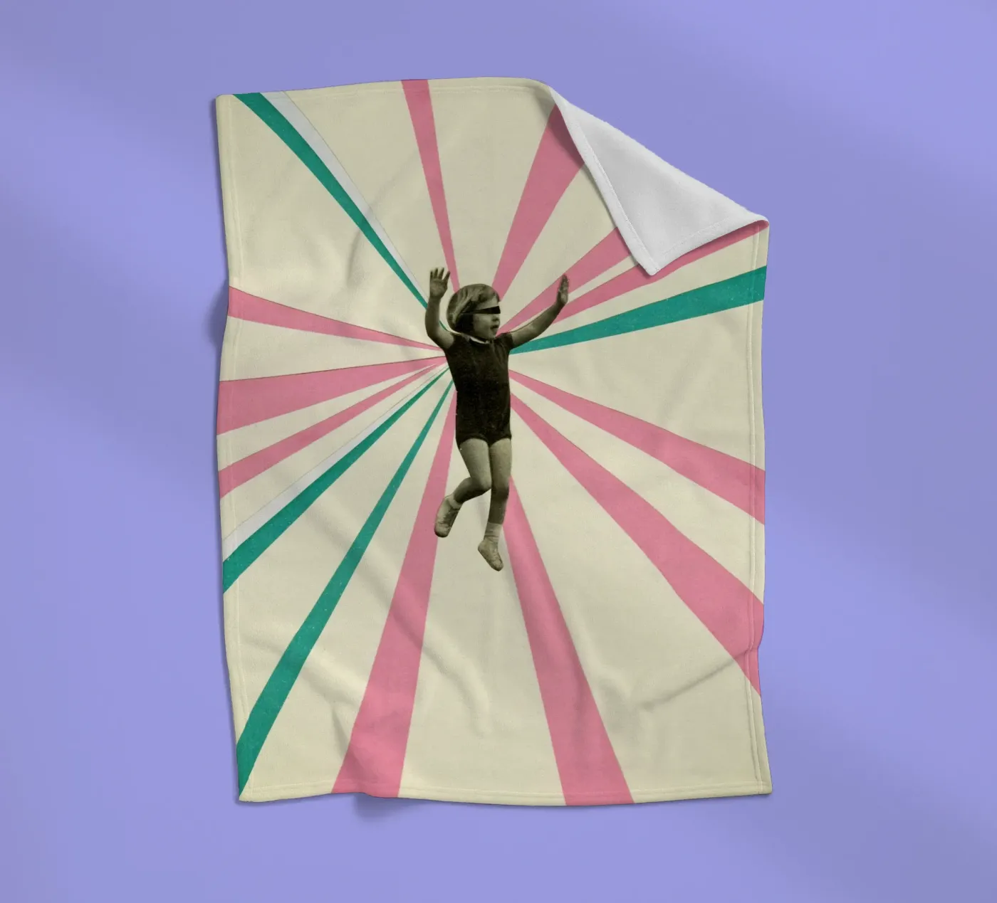 Gioco coperta in pile da Cassia Beck Collage